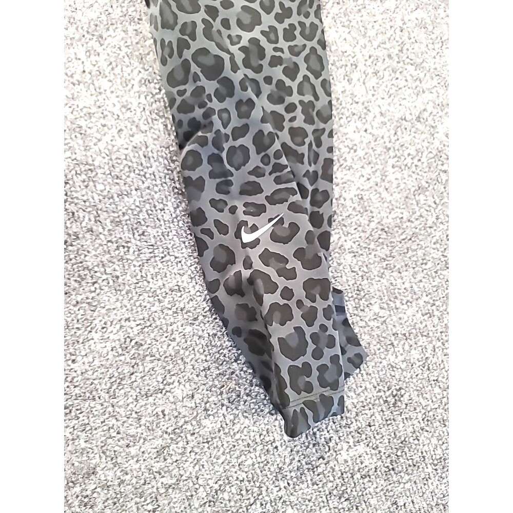 NWT Womens Nike Performance Legging SZ XXL Mid-Rise Dri-Fit Cheetah Print - Picture 6 of 11